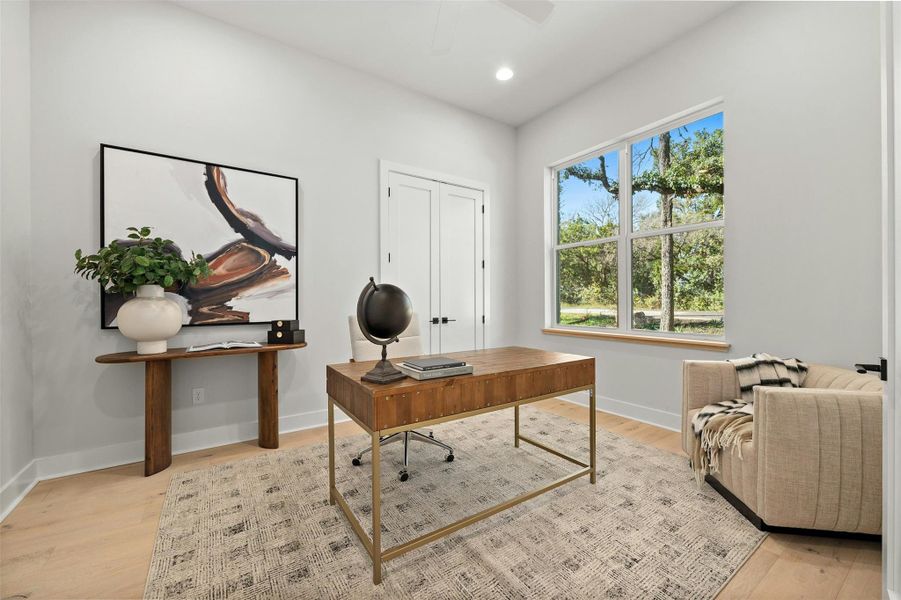 Furnished interior view inside a new home in , Austin (Image 35). Furnished interior view inside a new home in , Austin (Image 35).