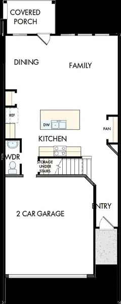 2D floor plan layout of this home in Westview Towns, Waxhaw, NC (Image 2). 2D floor plan layout of this home in Westview Towns, Waxhaw, NC (Image 2).