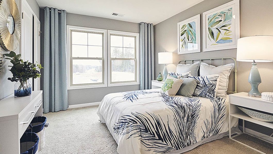 Furnished interior view inside a new home in The Grove at Glennview, Kernersville (Image 17).