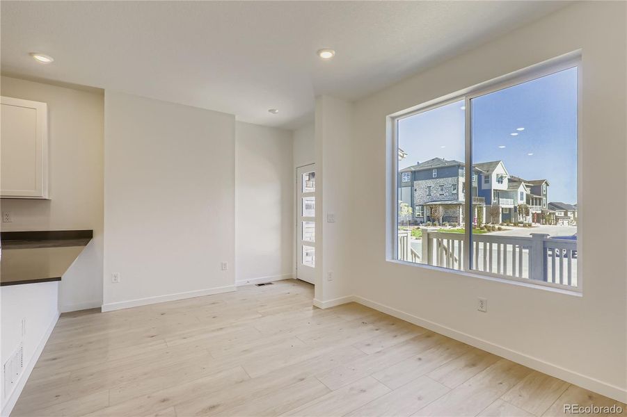 Spacious, unfurnished interior of a new home in Parterre: The Parkside Collection, Thornton (Image 12).