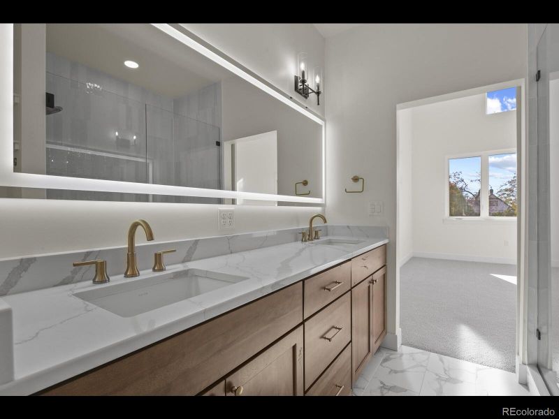 Furnished interior view inside a new home in , Colorado Springs (Image 18). Furnished interior view inside a new home in , Colorado Springs (Image 18).