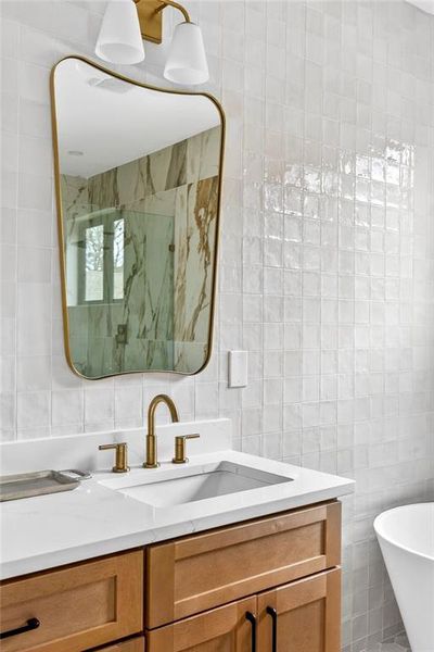 Close-up of interior finishes inside a home in , Atlanta (Image 22).