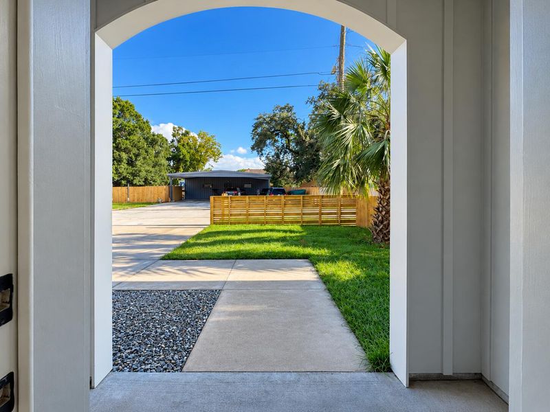 Exterior details and patio area of a home in , North Charleston (Image 3).