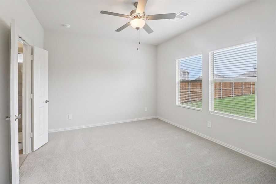 Spacious, unfurnished interior of a new home in Lakehaven - Spring Series, Farmersville (Image 27). Spacious, unfurnished interior of a new home in Lakehaven - Spring Series, Farmersville (Image 27).