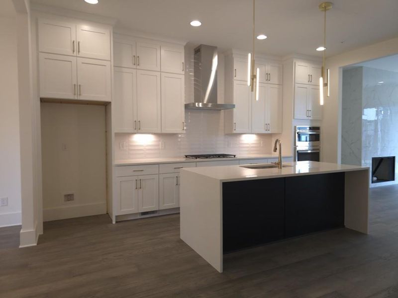 Furnished interior view inside a new home in Overlook at Moda, Decatur (Image 5). Furnished interior view inside a new home in Overlook at Moda, Decatur (Image 5).