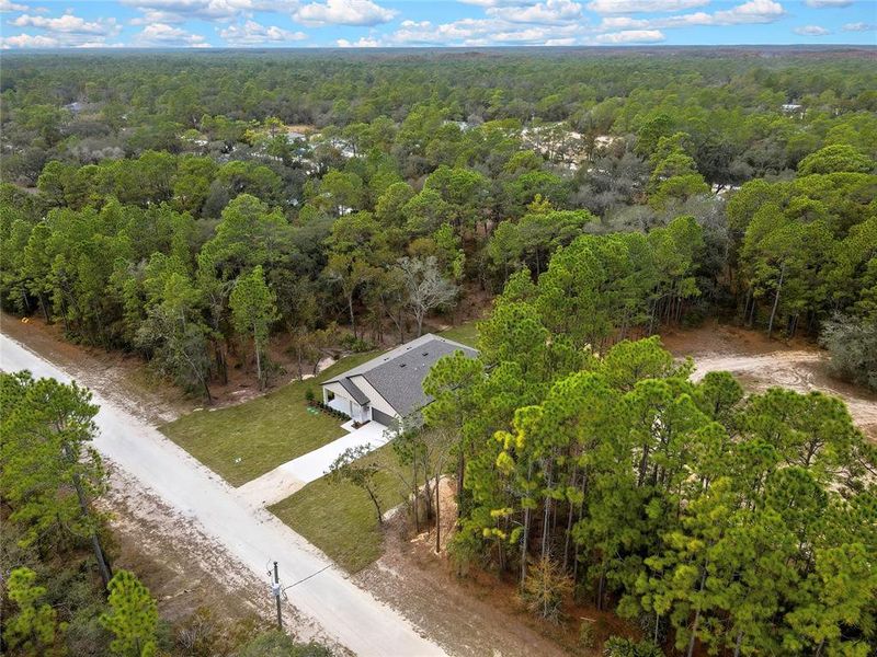 Front exterior of a new home in , Weeki Wachee, FL, highlighting curb appeal (Image 26).