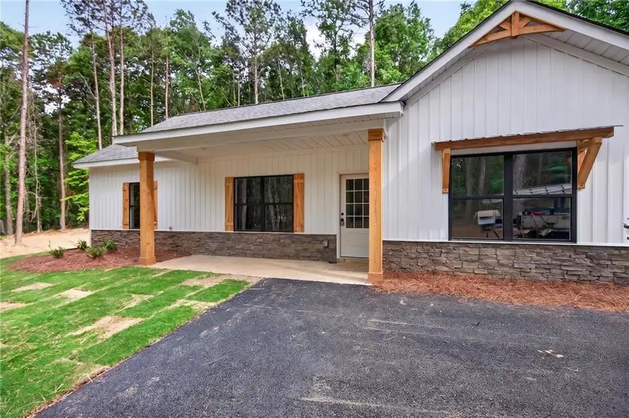 Exterior details and patio area of a home in , Lindale (Image 23). Exterior details and patio area of a home in , Lindale (Image 23).