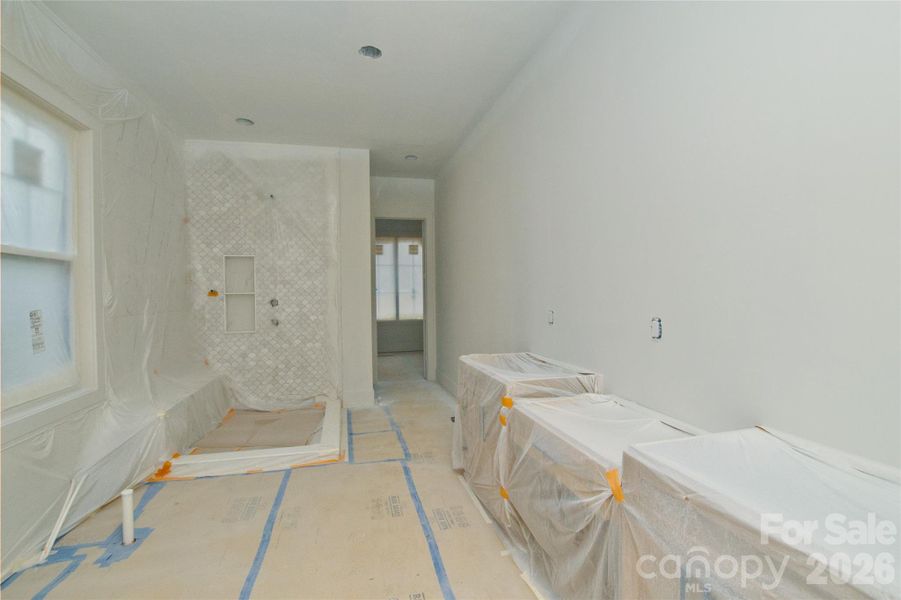In-progress construction of a new home in , Indian Trail, NC (Image 14).