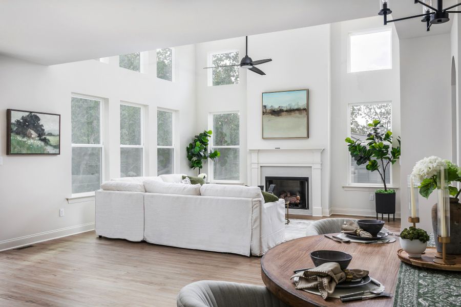 Representative furnished interior of a home built from the The Amelia by Greentech Homes LLC in The Thicket at Sedman Hills, Hixson (Image 7).