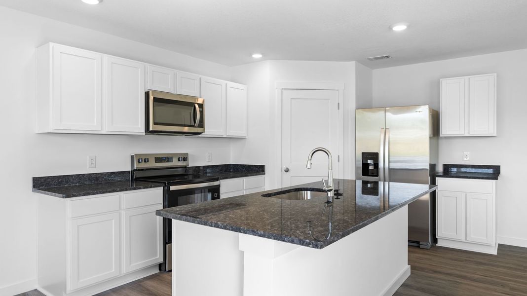 Furnished interior view inside a new home in Evergreen Landing, Rossville (Image 6).
