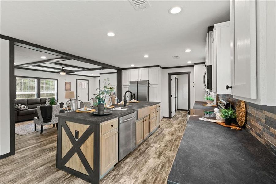 Furnished interior view inside a new home in , Waleska (Image 6). Furnished interior view inside a new home in , Waleska (Image 6).