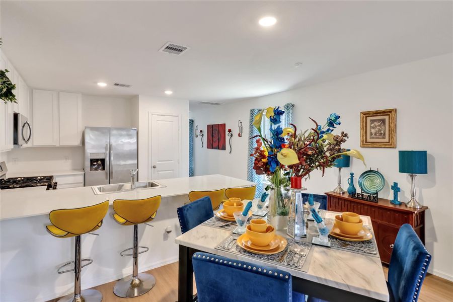 Furnished interior view inside a new home in Tavola, New Caney (Image 15).