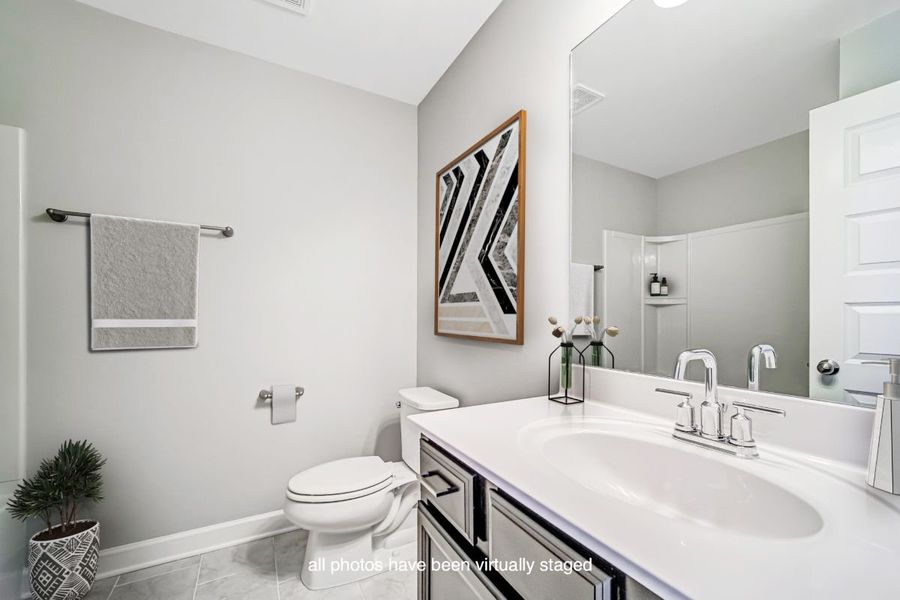Representative furnished interior of a home built from the Fairfax by Parkside Builders in Oxford Station, Gallatin (Image 34).
