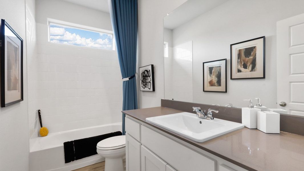 Furnished interior view inside a new home in Vista Park, Decatur (Image 29).