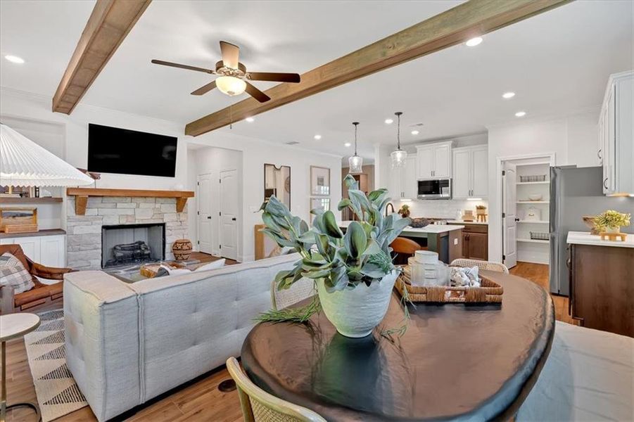 Furnished interior view inside a new home in , Villa Rica (Image 25).