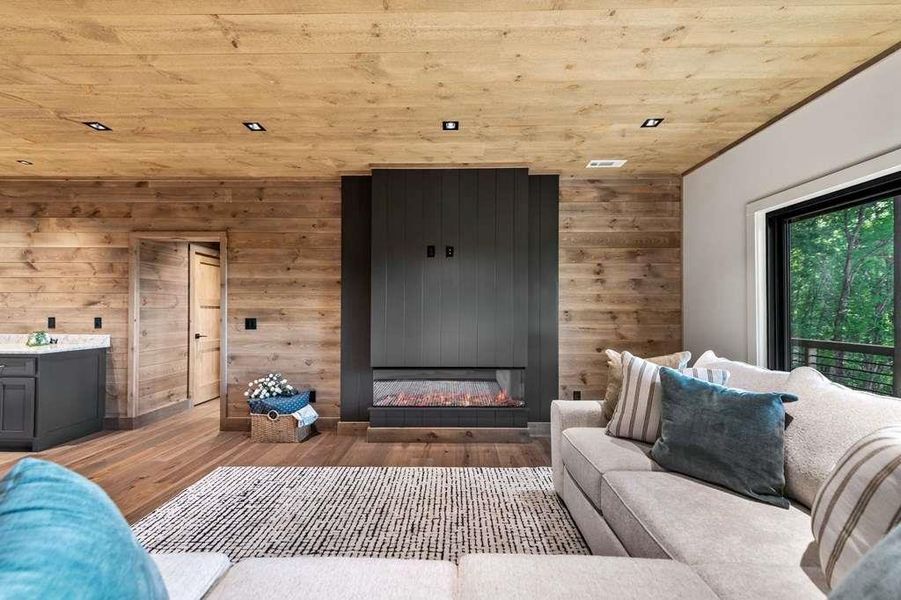 Furnished interior view inside a new home in , Blue Ridge (Image 6).