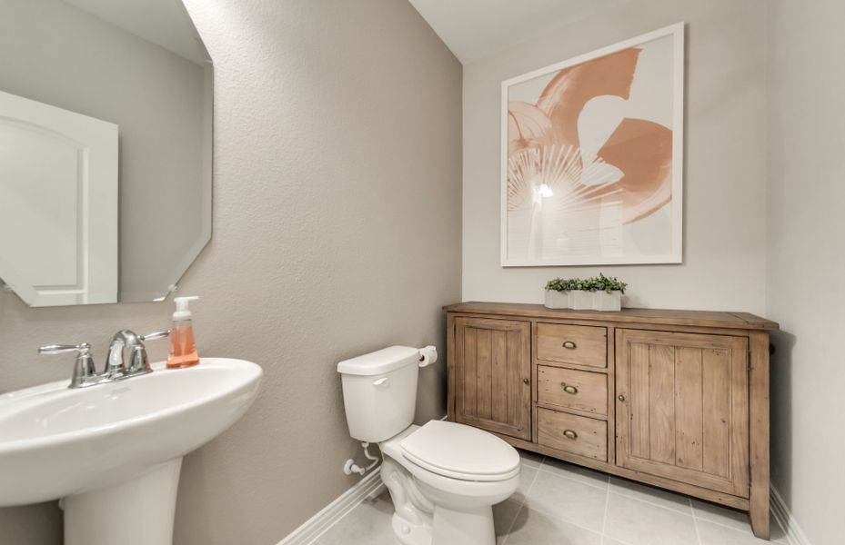 Furnished interior view inside a new home in Kings Way, Denton (Image 16).