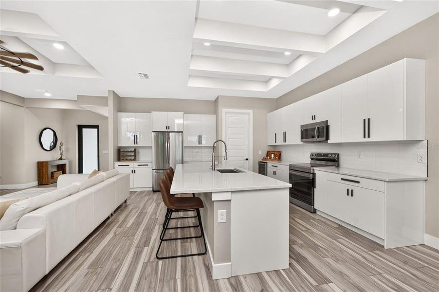 Furnished interior view inside a new home in , Rotonda West (Image 46).
