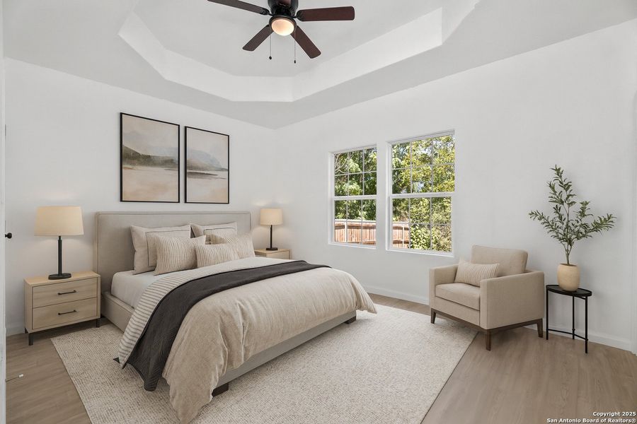 Furnished interior view inside a new home in , Canyon Lake (Image 10). Furnished interior view inside a new home in , Canyon Lake (Image 10).