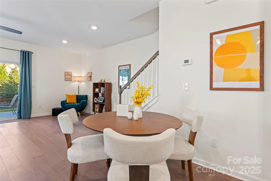 Furnished interior view inside a new home in Harper's Run, Matthews (Image 28).