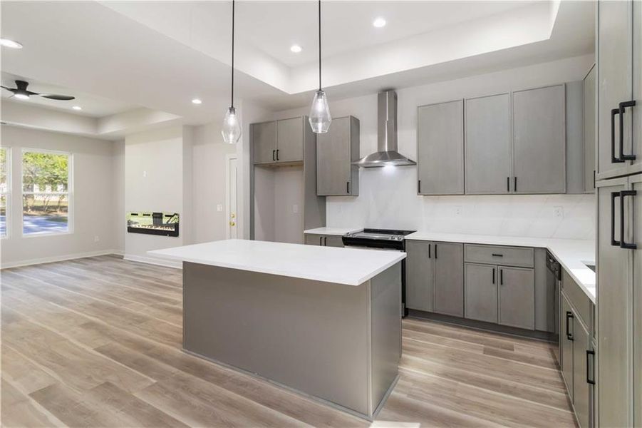 Furnished interior view inside a new home in , Atlanta (Image 5).