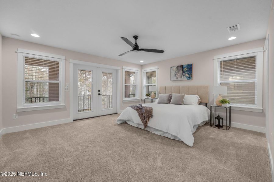 Furnished interior view inside a new home in , Jacksonville (Image 31).