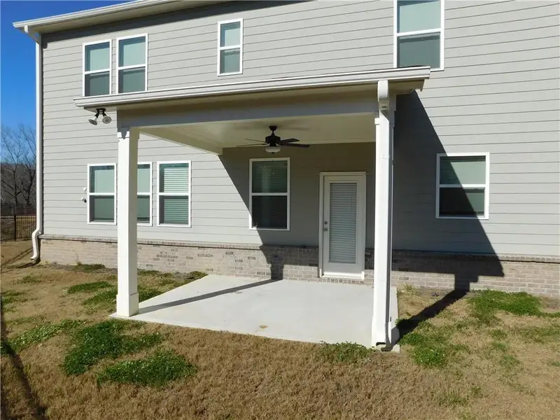 Exterior details and patio area of a home in , Lawrenceville (Image 3). Exterior details and patio area of a home in , Lawrenceville (Image 3).