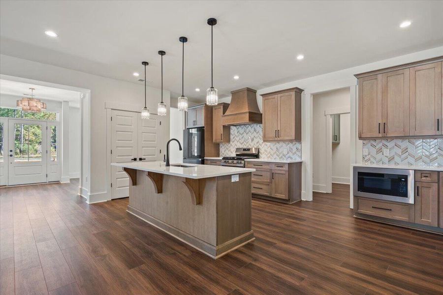Furnished interior view inside a new home in , Awendaw (Image 9). Furnished interior view inside a new home in , Awendaw (Image 9).