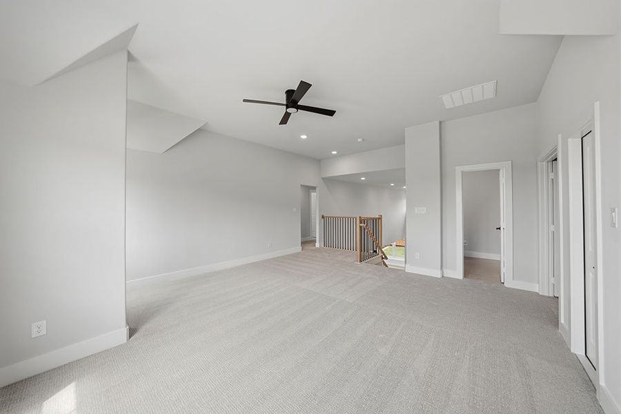 Spacious, unfurnished interior of a new home in Hillside Village, Celina (Image 34). Spacious, unfurnished interior of a new home in Hillside Village, Celina (Image 34).