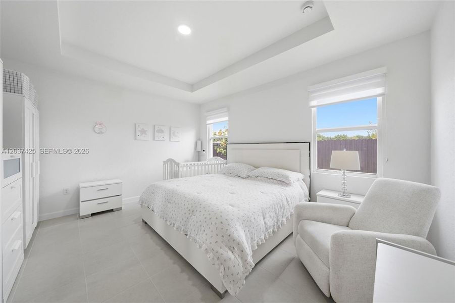 Furnished interior view inside a new home in , Miami (Image 12).