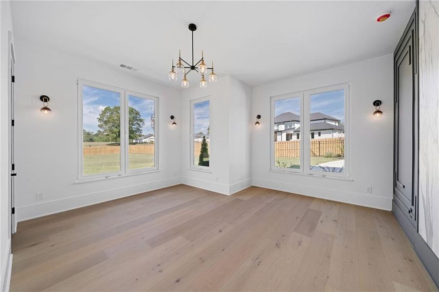 Spacious, unfurnished interior of a new home in , Buford (Image 24).