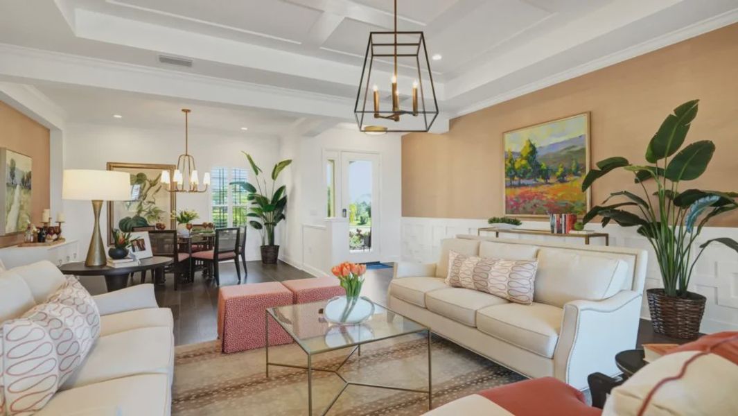 Representative furnished interior of a home built from the Sanibel 2 by Neal Communities in Canoe Creek, Parrish (Image 11). Representative furnished interior of a home built from the Sanibel 2 by Neal Communities in Canoe Creek, Parrish (Image 11).