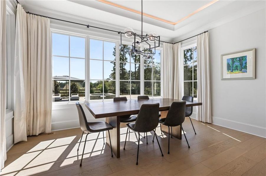 Furnished interior view inside a new home in , Milton (Image 75).