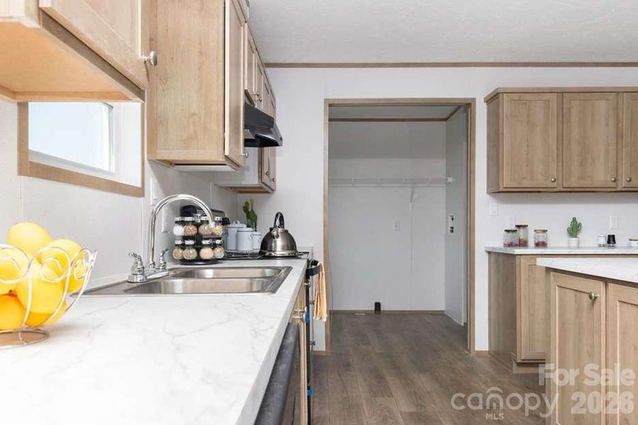 Furnished interior view inside a new home in , Newton (Image 12).