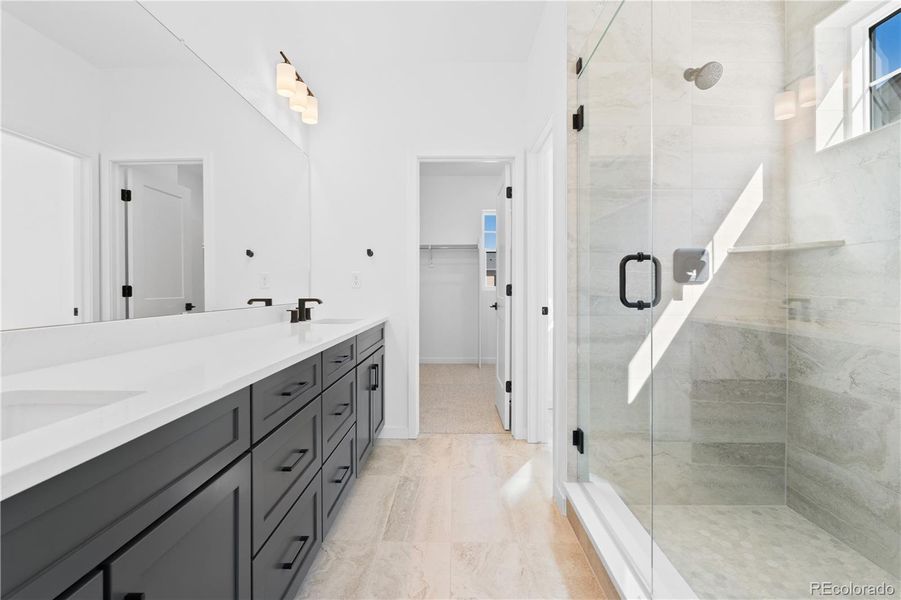 Furnished interior view inside a new home in Harmony at Solstice, Littleton (Image 15). Furnished interior view inside a new home in Harmony at Solstice, Littleton (Image 15).