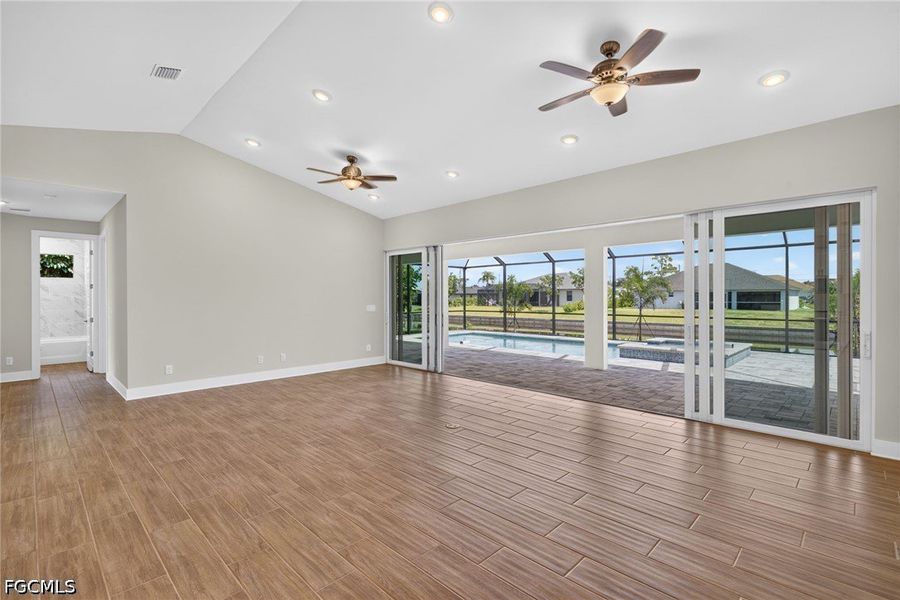 Spacious, unfurnished interior of a new home in Cape Coral, Cape Coral (Image 12). Spacious, unfurnished interior of a new home in Cape Coral, Cape Coral (Image 12).