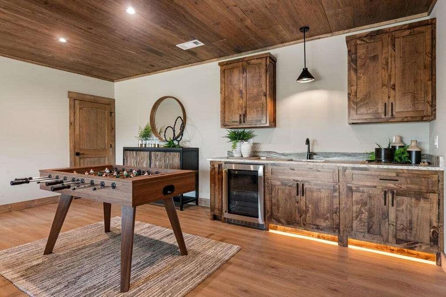 Furnished interior view inside a new home in , Blue Ridge (Image 19).