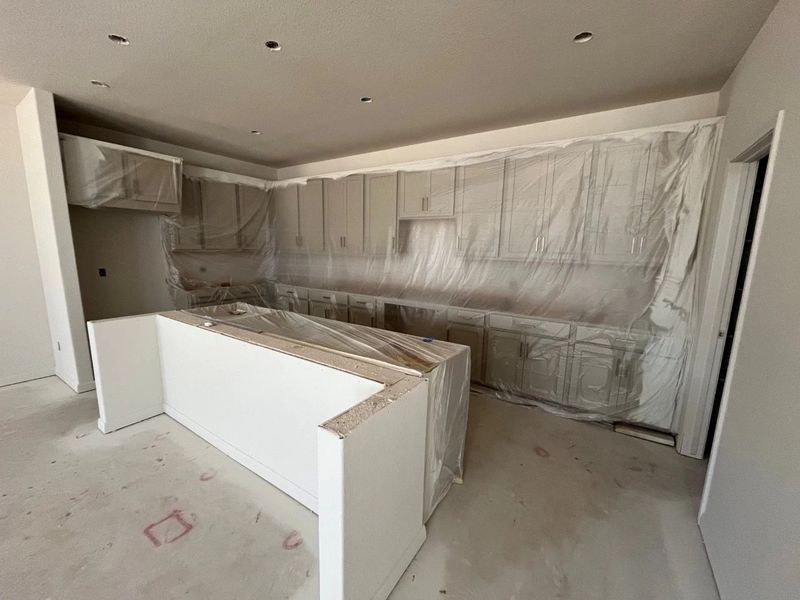 In-progress construction of a new home in Lariat, Liberty Hill, TX (Image 7).