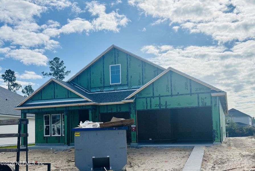 In-progress construction of a new home in , St. Augustine, FL (Image 14).