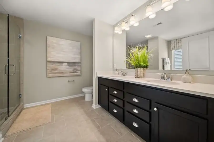 Representative furnished interior of a home built from the Kipling by True Homes in Deerwood Place, North Charleston (Image 15).