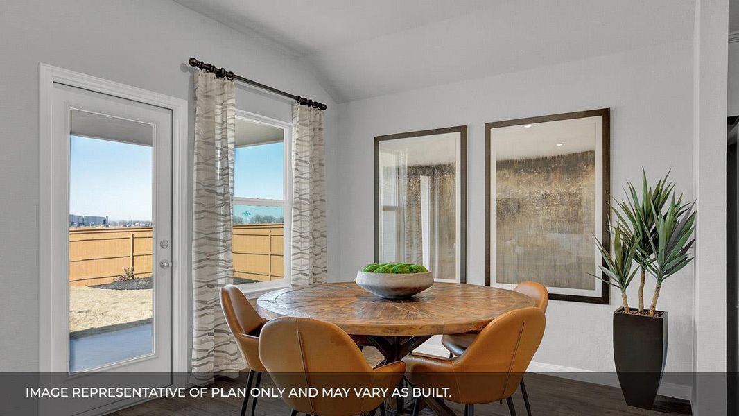Furnished interior view inside a new home in Watermill, Uhland (Image 12).