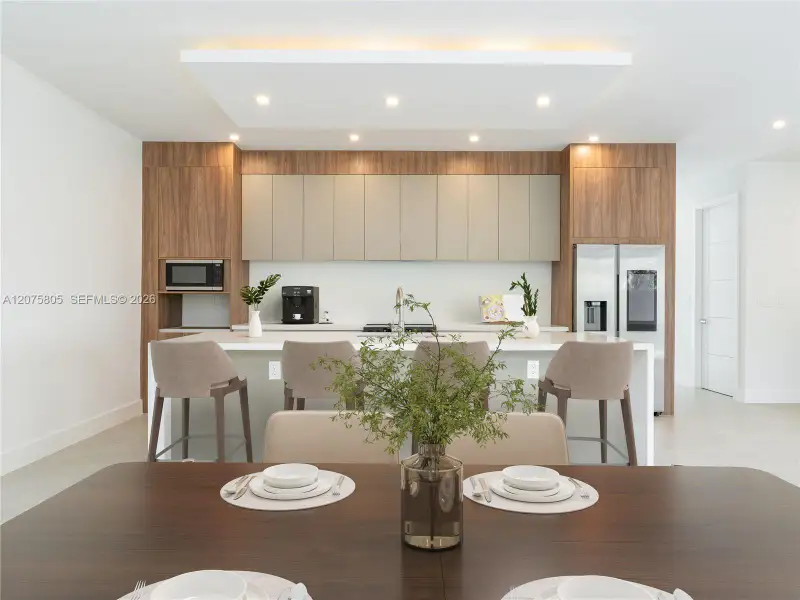 Furnished interior view inside a new home in , Fort Lauderdale (Image 8).
