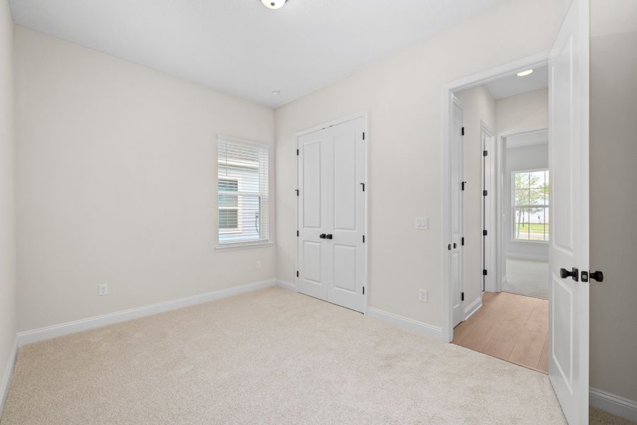 Representative unfurnished interior of a home built from the Aurora by Riverside Homes in Hidden Creek at SilverLeaf, St. Augustine (Image 24).