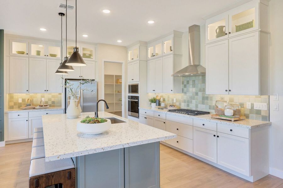 Representative furnished interior of a home built from the Garnet by Mattamy Homes in Las Ventanas, Goodyear (Image 18).