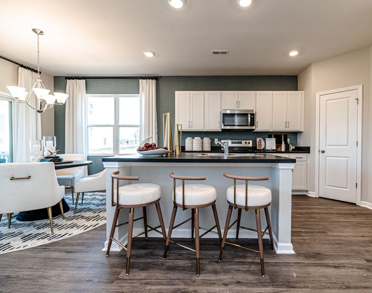 Representative furnished interior of a home built from the Alexander by McKee Homes in Pembroke, Hope Mills (Image 7).