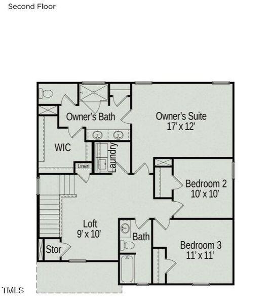 Second floor layout HARPL 47