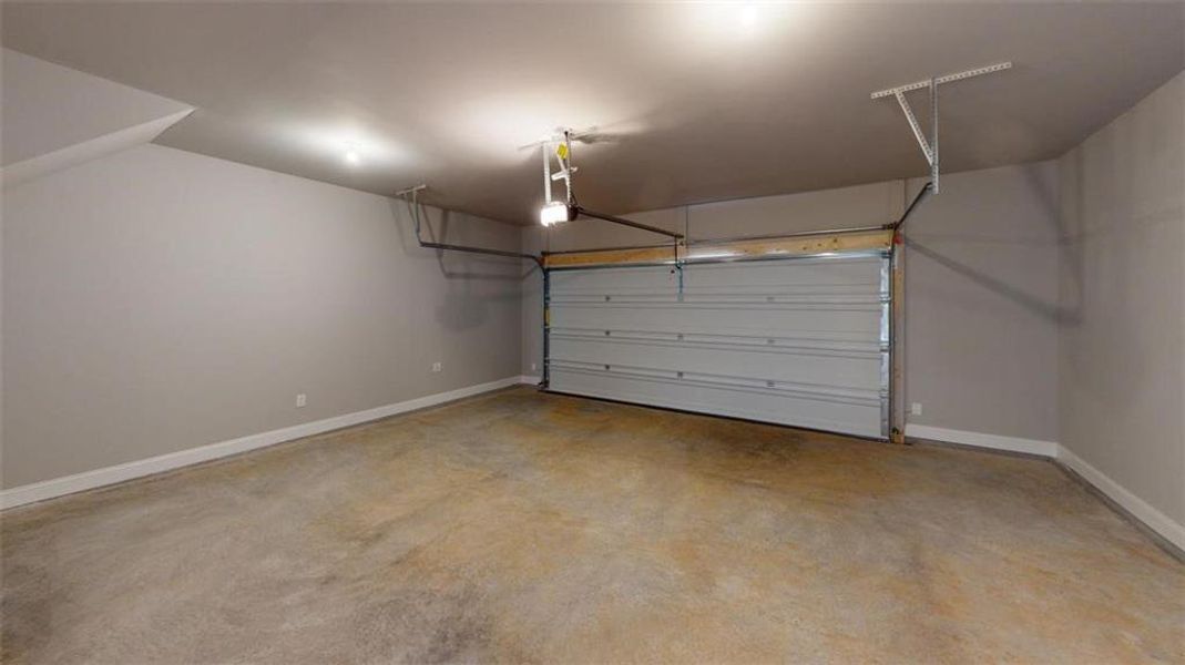 Spacious, unfurnished interior of a new home in The Courtyards at Redbud Lane, Holly Springs (Image 25).
