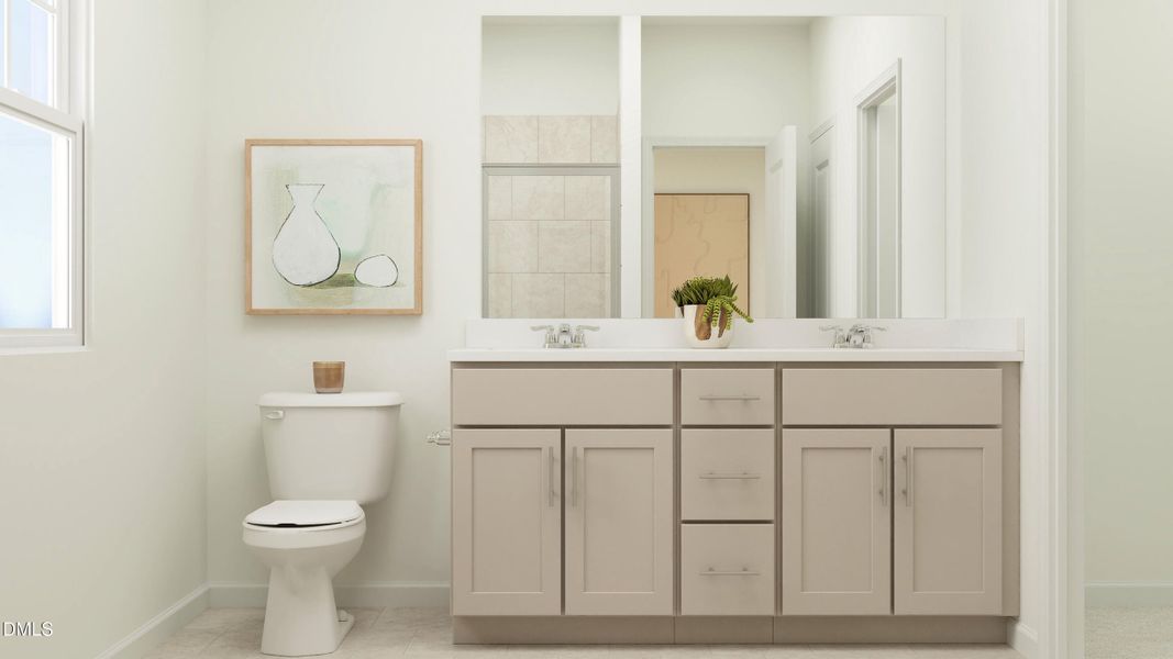 Primary Bath - Rendering Only