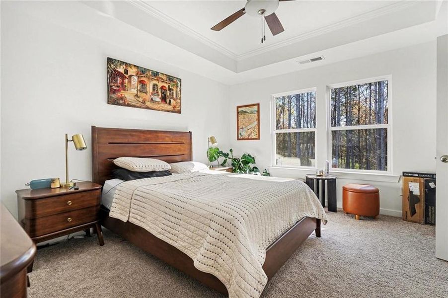 Furnished interior view inside a new home in , Statham (Image 6).