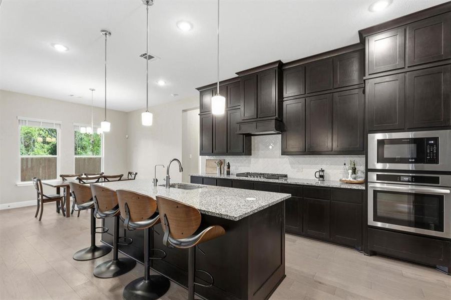 Furnished interior view inside a new home in Kentsdale Farms, DeSoto (Image 22).